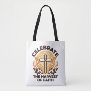 Tote Bag Fête de la récolte de la foi - Art inspirant