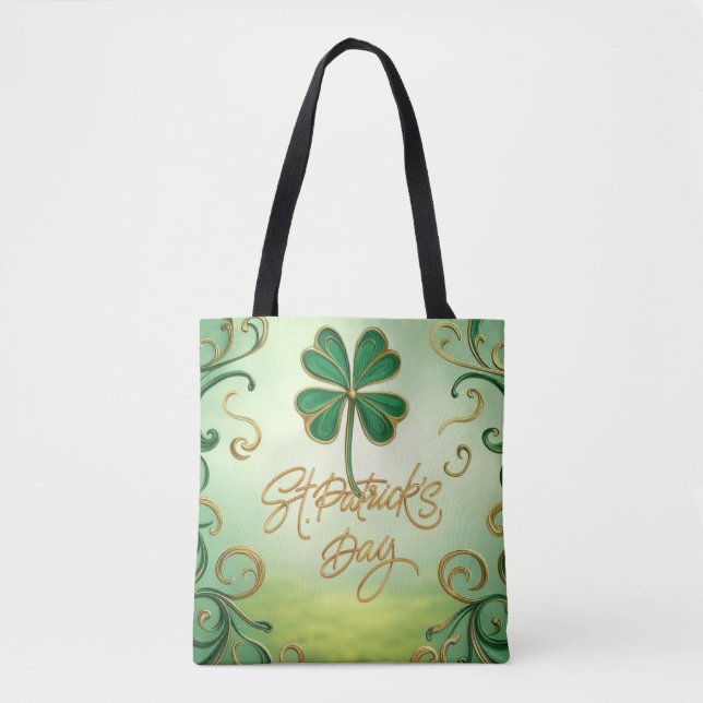 Tote Bag Fête de la Saint Patrick (Devant)
