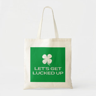 Tote Bag Fête de la Saint-Patrick, laissons-nous chanceler