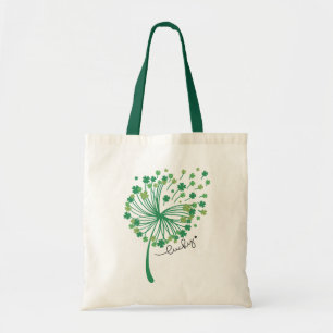 Tote Bag Fête de la Saint-Patrick Pissenlit Chanceux