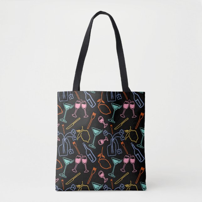 Tote Bag Fête de minuit (Devant)