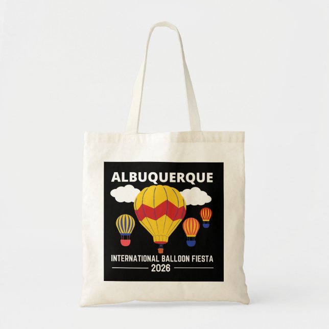 Tote Bag Fête des ballons d'Albuquerque 2026 (Devant)