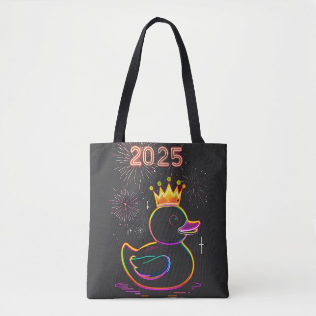 Tote Bag Fête des feux d'artifice de Non Duck 2025 (Devant)