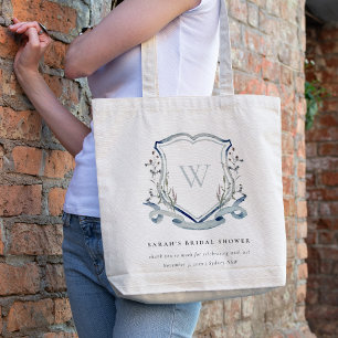 Tote Bag Fête des mariées de la crête Fleur sauvage bleu