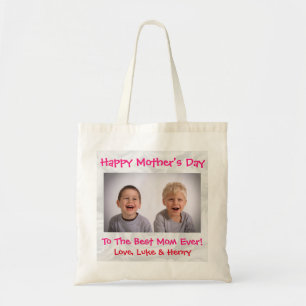 Tote Bag Fête des mères Amour meilleure maman jamais mignon