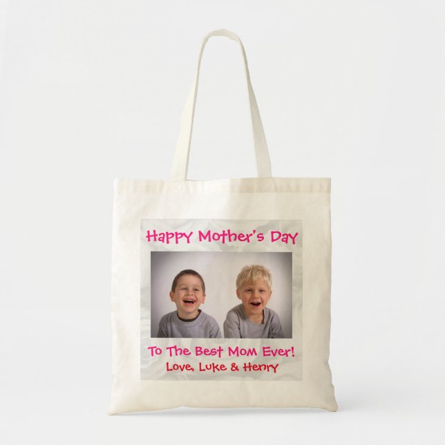 Tote Bag Fête des mères Amour meilleure maman jamais mignon (Devant)