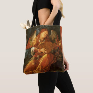 Tote Bag Fête des Rosaires Ange par Albrecht Durer