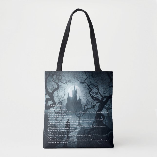Tote Bag Fête d'Halloween (Devant)