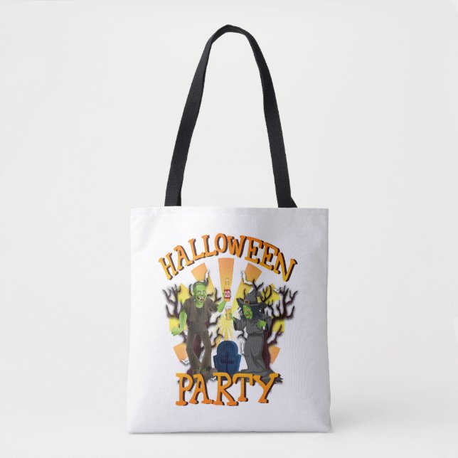 Tote Bag Fête d'Halloween (Devant)