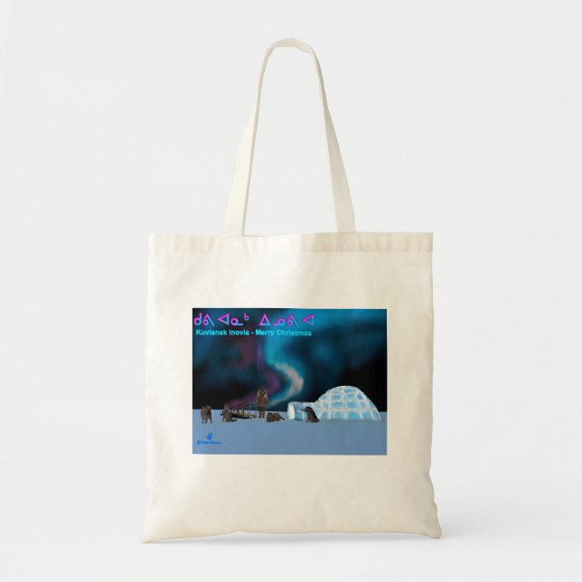Tote Bag Fête du Grand Nord (Devant)