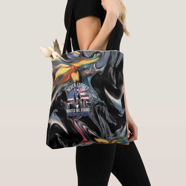 Tote Bag Fête du Patriot (11 septembre) (De près)