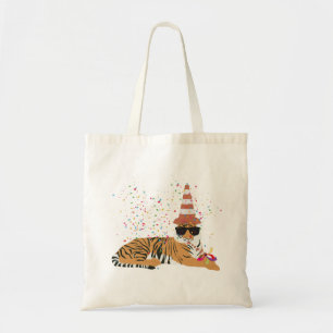 Tote Bag Fête du tigre - Animaux ayant une fête