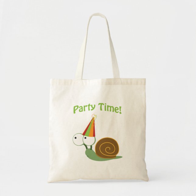 Tote Bag Fête ! Escargot (Devant)