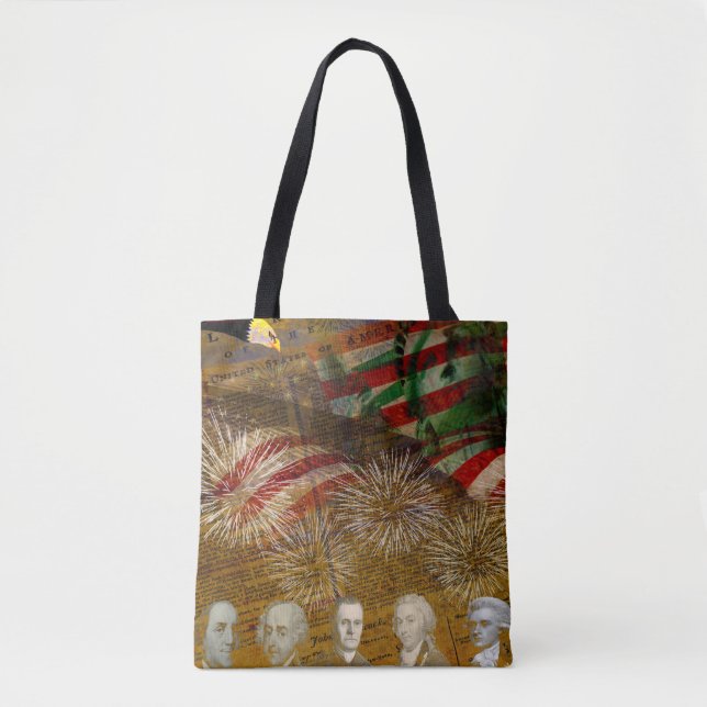 Tote Bag Fêter l'indépendance (Devant)