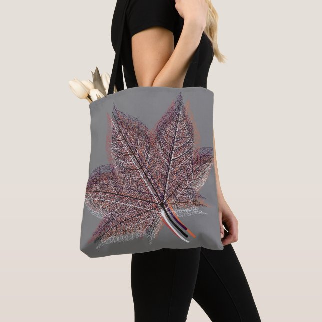 Tote Bag Feuille d'hiver (De près)