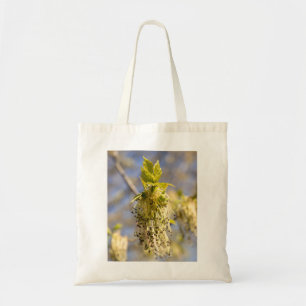Tote Bag Feuille mignons en photo de printemps
