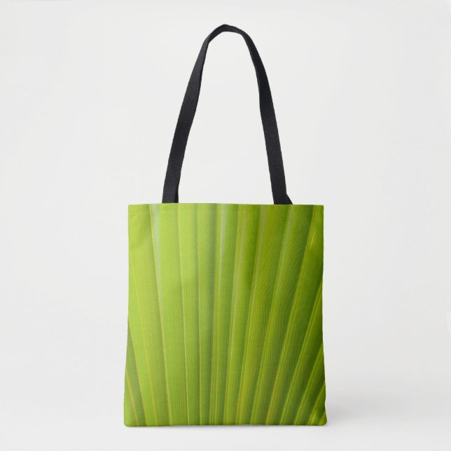 Tote Bag Feuille verte (Devant)