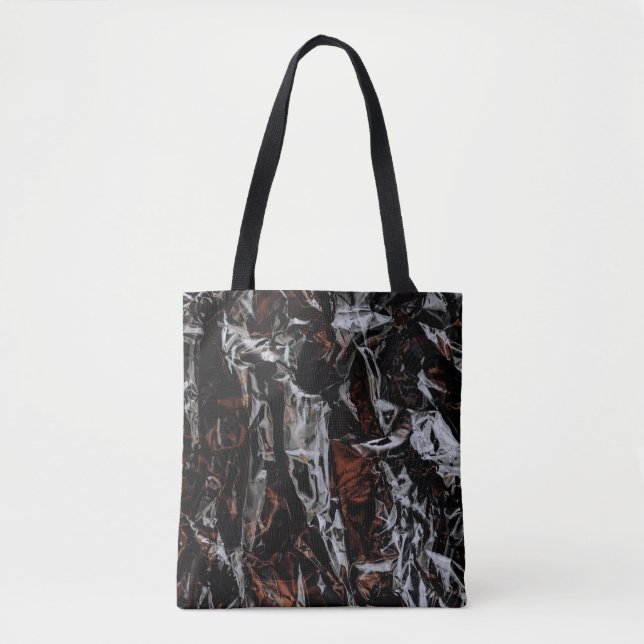 Tote Bag feuilles Brown et blancs séchés (Devant)