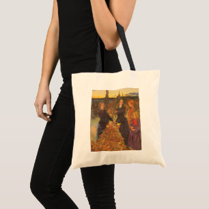 Tote Bag Feuilles d'automne de Sir John Everett Millais
