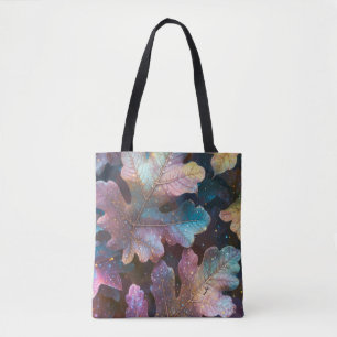 Tote Bag Feuilles d'automne magiques et colorées, création