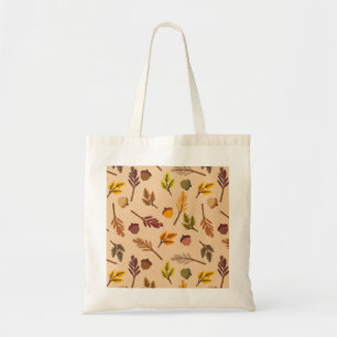 Tote Bag Feuilles de automne confortables et Acorns
