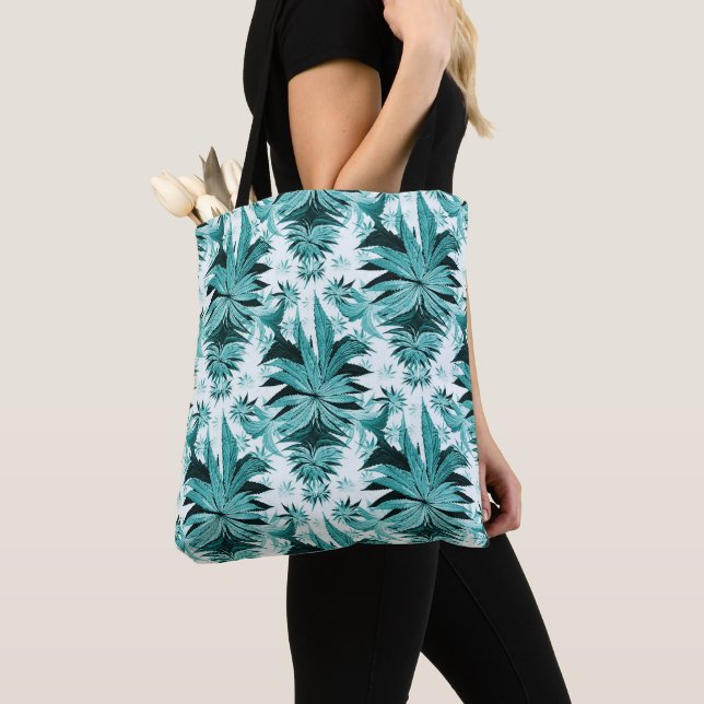 Tote Bag Feuilles de mer...... (De près)