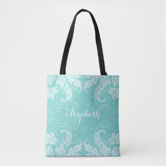 Tote Bag Feuilles floraux et Fourre-tout personnalisé flora