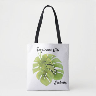 Tote Bag Feuilles Monstera