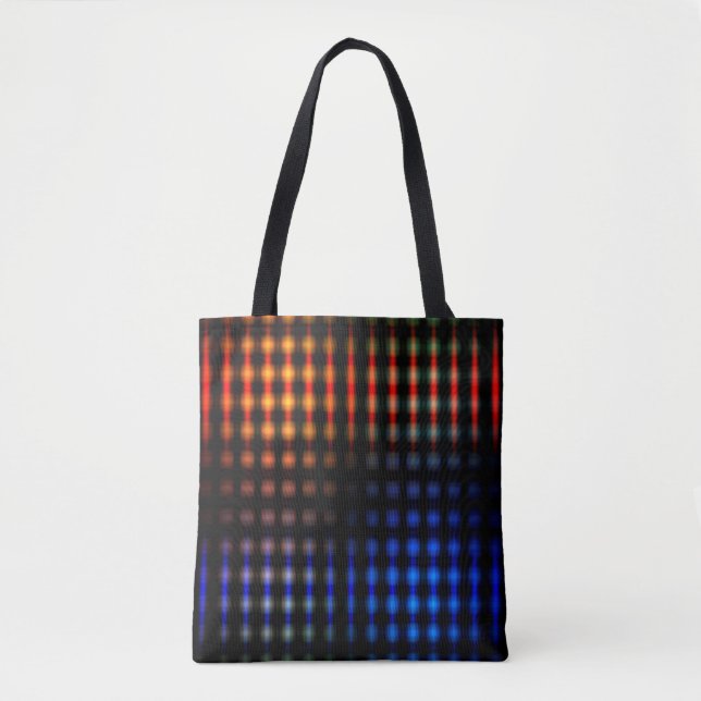 Tote Bag Feux brillants colorés (Devant)