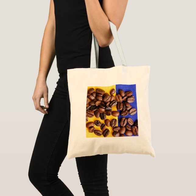Tote Bag Fèves de café (Devant (produit))