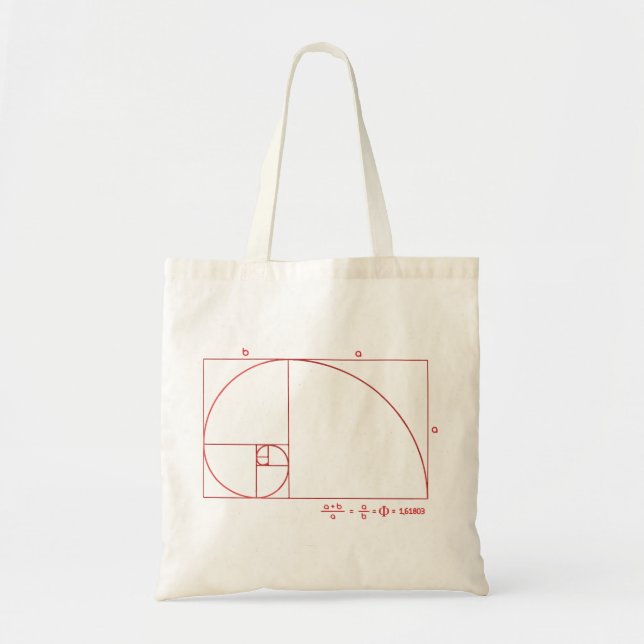 Tote Bag Fibonacci (Devant)