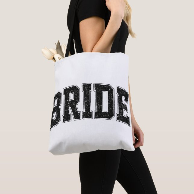 Tote Bag Fichier de coupe Cricut pour l'équipe de mariée (De près)