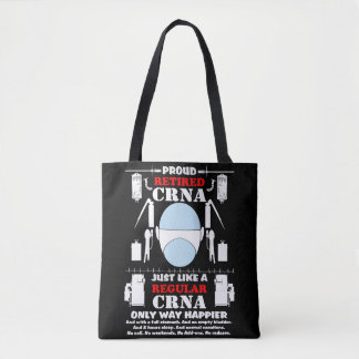Tote Bag Fier CRNA retraité