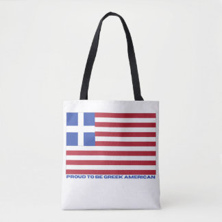 TOTE BAG FIER D'ÊTRE GRECQUE AMÉRICAIN !