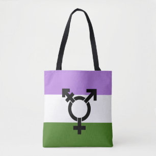Tote Bag Fier d'être queer - fierté queer et genre