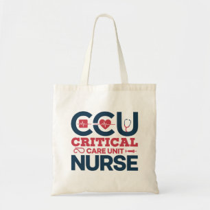 Tote Bag Fière infirmière CCU