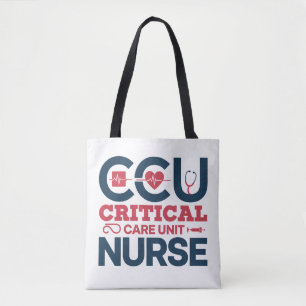 Tote Bag Fière infirmière CCU