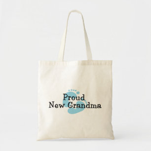 Tote Bag Fière nouvelle grand-mère Empreintes de pieds de b