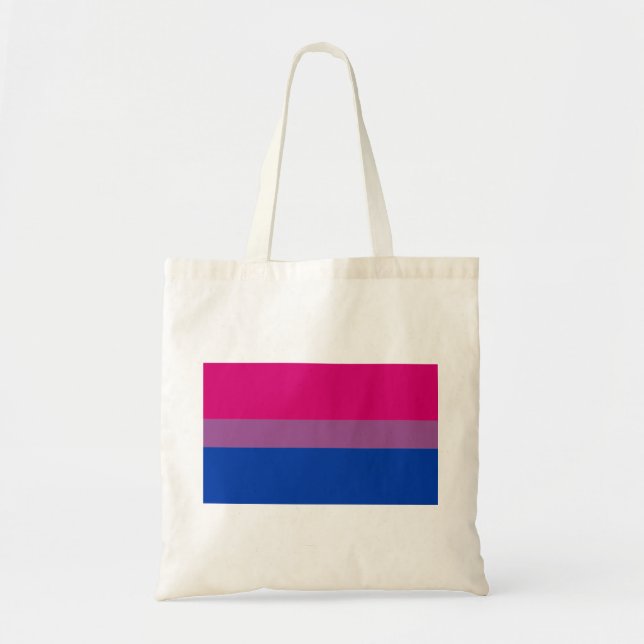 Tote Bag Fierté bisexuelle (Devant)