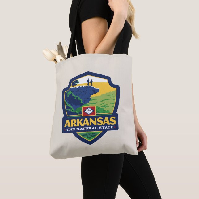 Tote Bag Fierté de l'État | Arkansas (De près)
