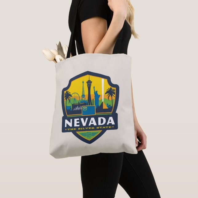 Tote Bag Fierté de l'État | Nevada (De près)