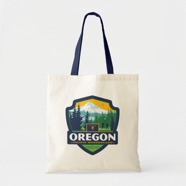 Tote Bag Fierté de l'État | Oregon (Devant)