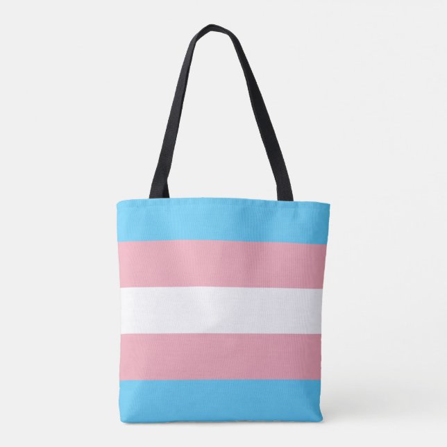 Tote Bag Fierté de transsexuel (Dos)