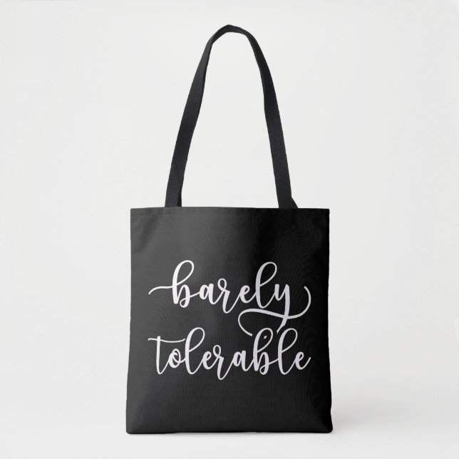 Tote Bag Fierté Et Préjudice - À Peine Tolérable I (Devant)