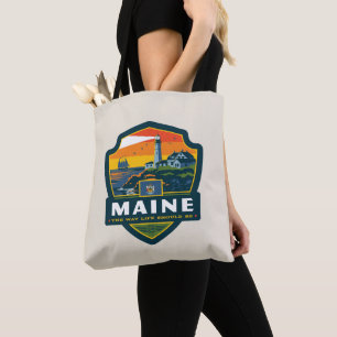 Tote Bag Fierté   Maine d'état