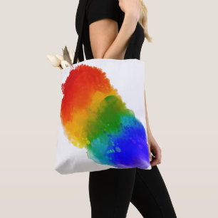 Tote Bag Fierté moderne de SlipperyJoe éclaboussure d'énerg