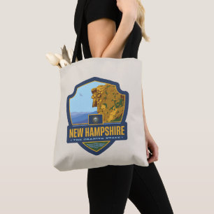 Tote Bag Fierté New Hampshire d'état