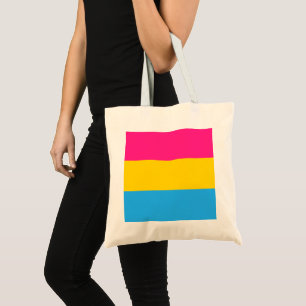 Tote Bag Fierté pansexuelle (Drapeau pan)