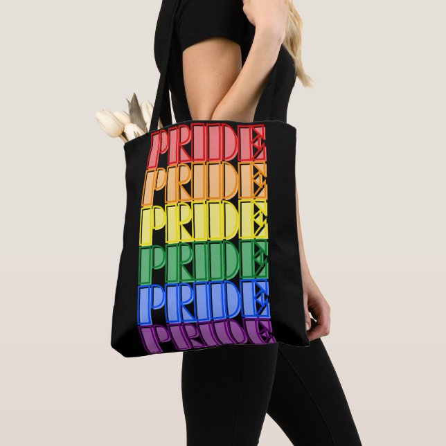 Tote Bag Fierté personnalisée (De près)