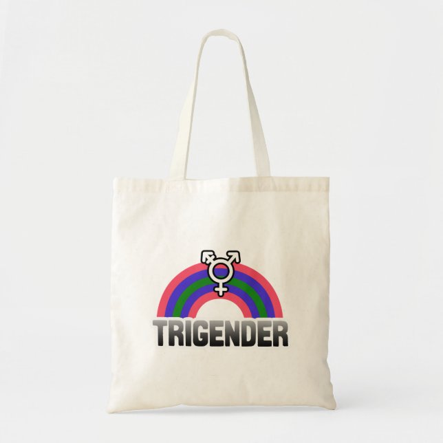 Tote Bag Fierté trigender (Devant)